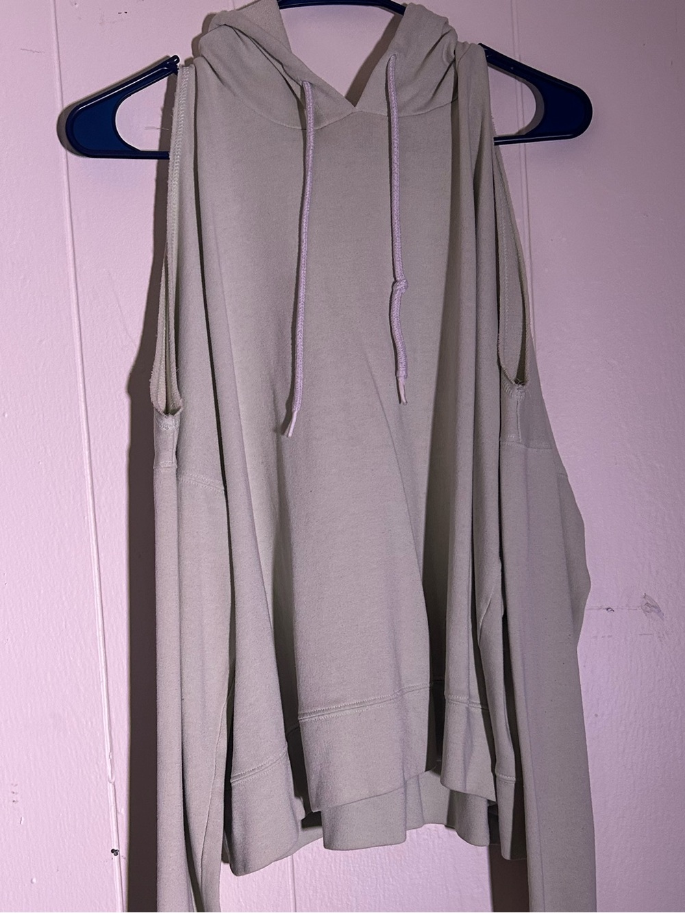 Mossimo Supply Co. Sage Cold-Shoulder Hoodie